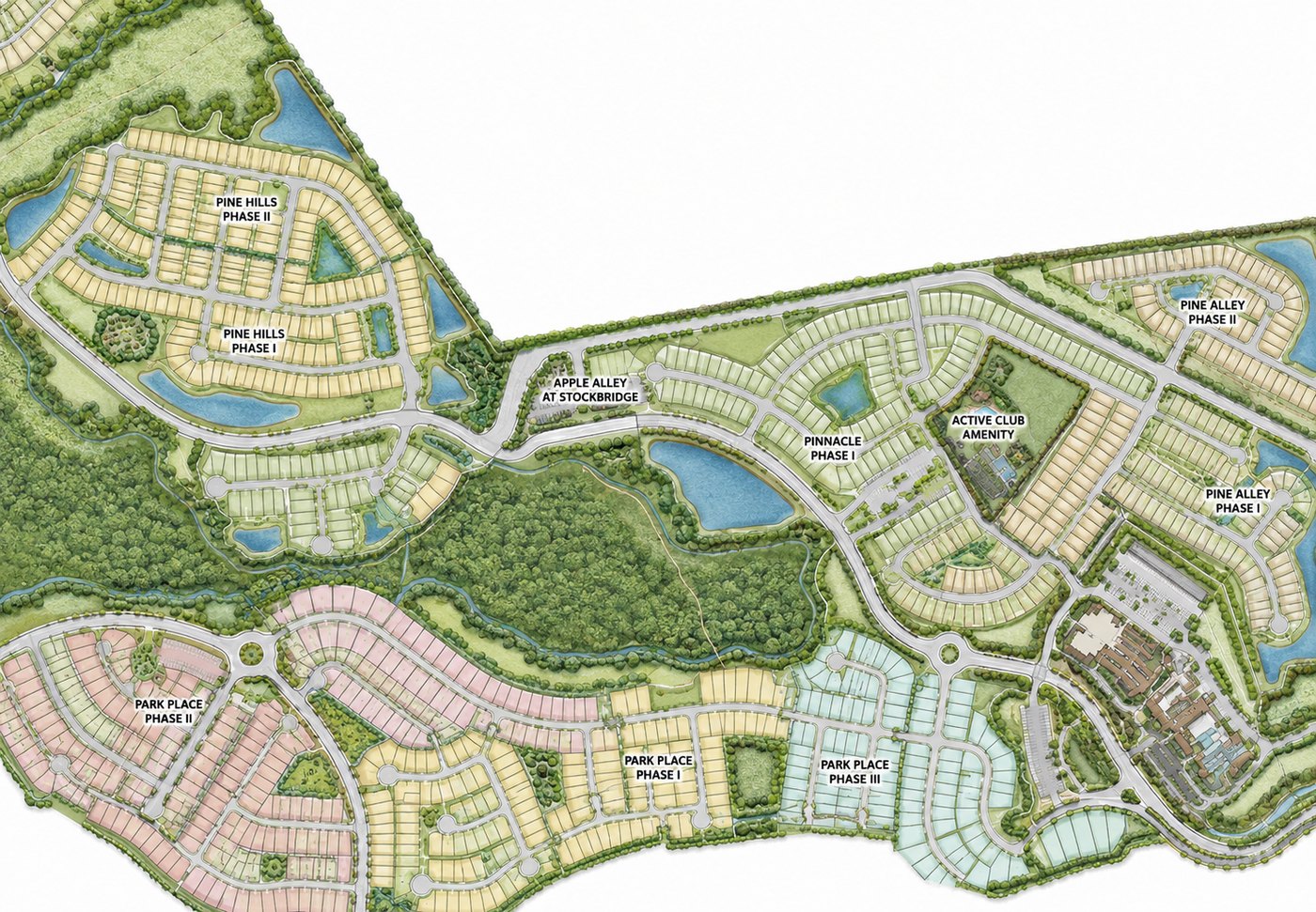 Carnes Crossroads residential land site plan — Berkeley County, SC